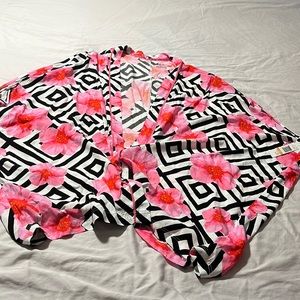 Floral sleep wrap